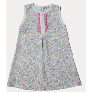 Marco & Lizzy Girl's Ruffle A-line Dress in Spring‎ Meadows NWT size 5